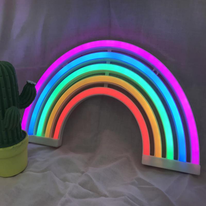 Rainbow LED Light Led Colorful Rainbow Night Light... – Vicedeal