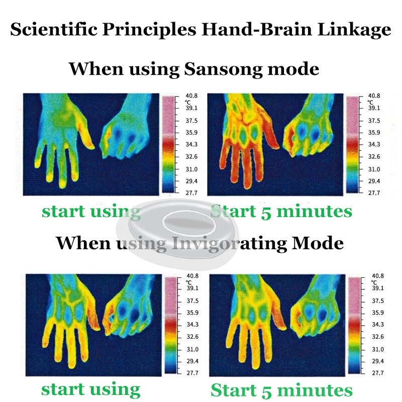 Microcurrent Sleep Aid Device Hand Holding Pressure Relief Instrument Fast Sleep Hypnosis Instrument Relax Massage