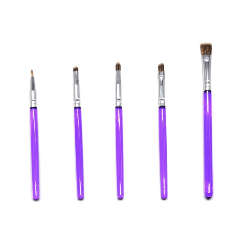 5pcs/set Fondant Cake Painting Brush Decorating Painting Dusting Icing Pastry: B