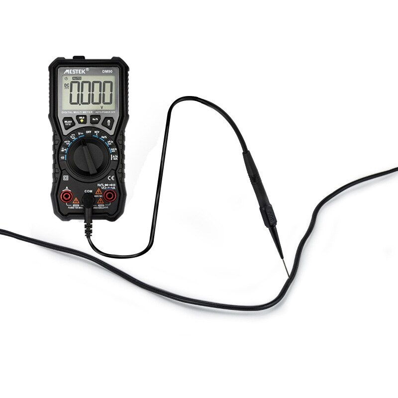 2PCS Multimeter Test Lead Extension Back Probes Mini Pin Stainless Steel Tipped Tip For Banana Socket Tester