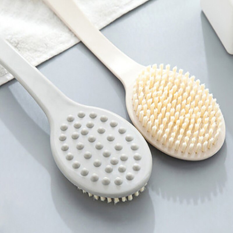 Baden Artefact Badkamer Lange Handvat Massage Terug Wrijven Borstel Exfoliërende Bad Borstel Zachte Haar Bad Borstel Borstel