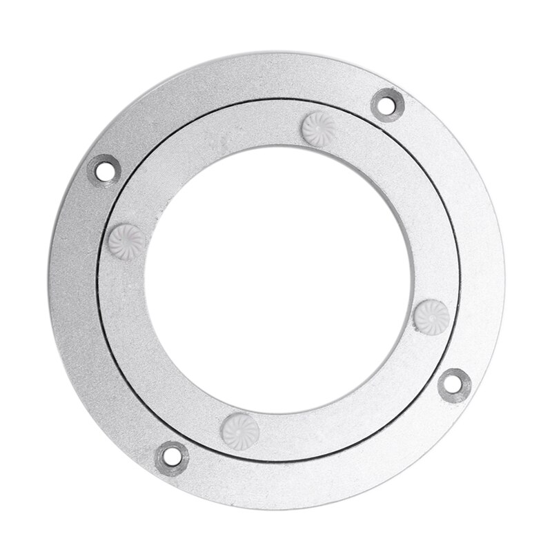 in Lega di alluminio di Rotazione Ralla Tavolo Da Pranzo Rotondo Liscio Piastra Girevole (140 millimetri)