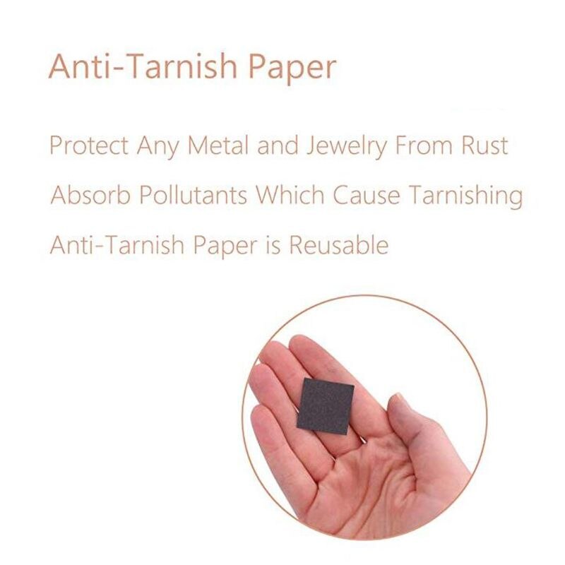 10Pcs Sieraden Anti-Aanslag Papier Tab Strips voor Zilverwerk Sieraden Bescherming
