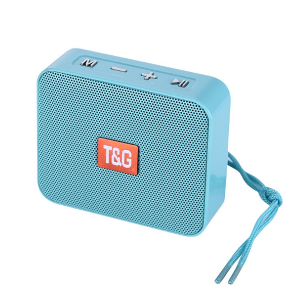 TG166 Mini Altoparlante del Bluetooth Portatile Piccolo Altoparlante Senza Fili di Bluetooth 5.0 di Sostegno della carta di TF USB FM Radio caixa de som altavoces: Green