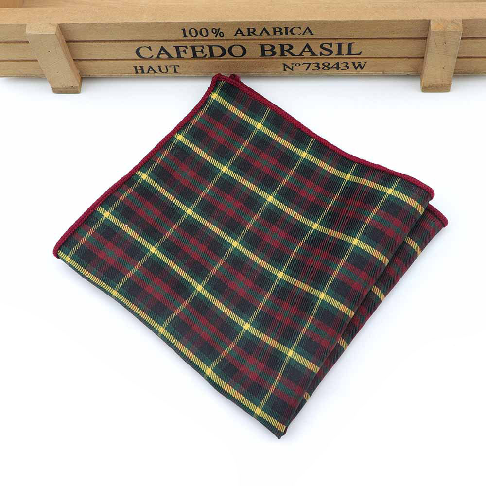 Homme Femme Pas Cher Vintage Carré Mouchoir Imprimé
