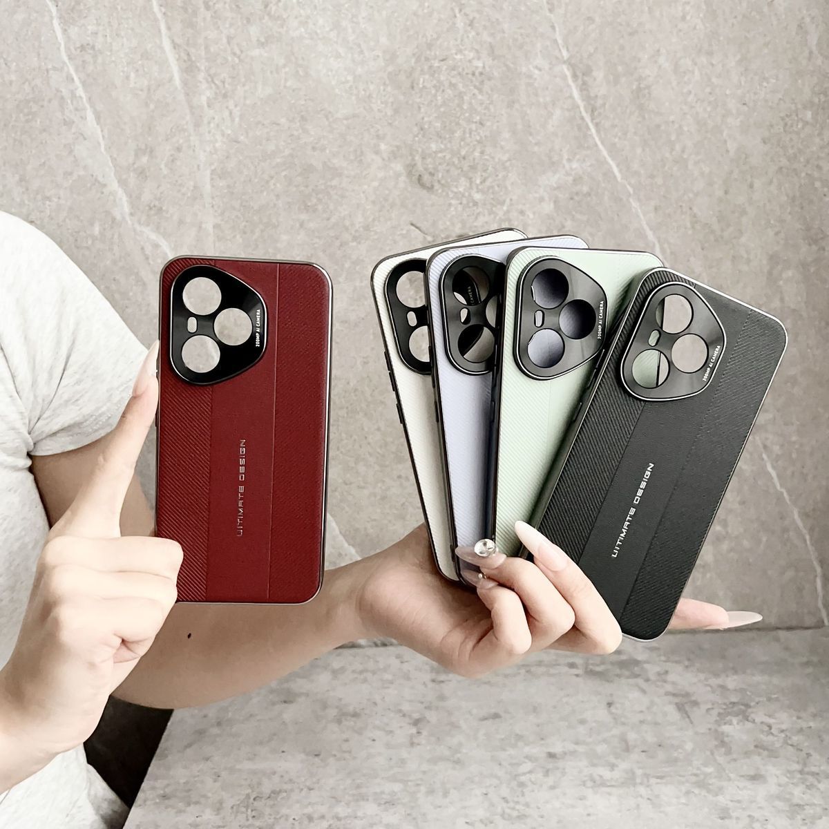 For Huawei Honor 400 Pro Case Luxury Plating Hard PU Protective Back Cover Case For Huawei Honor 400 400Pro Phone Shell