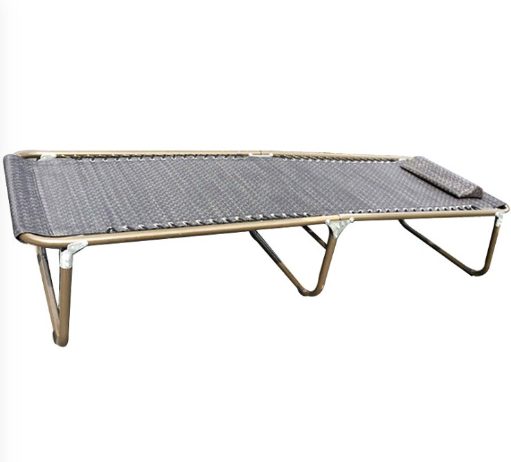 Lunch break bed fold-down bed Hospital simple folding bed sheet people lunch break Folding bed camp bed