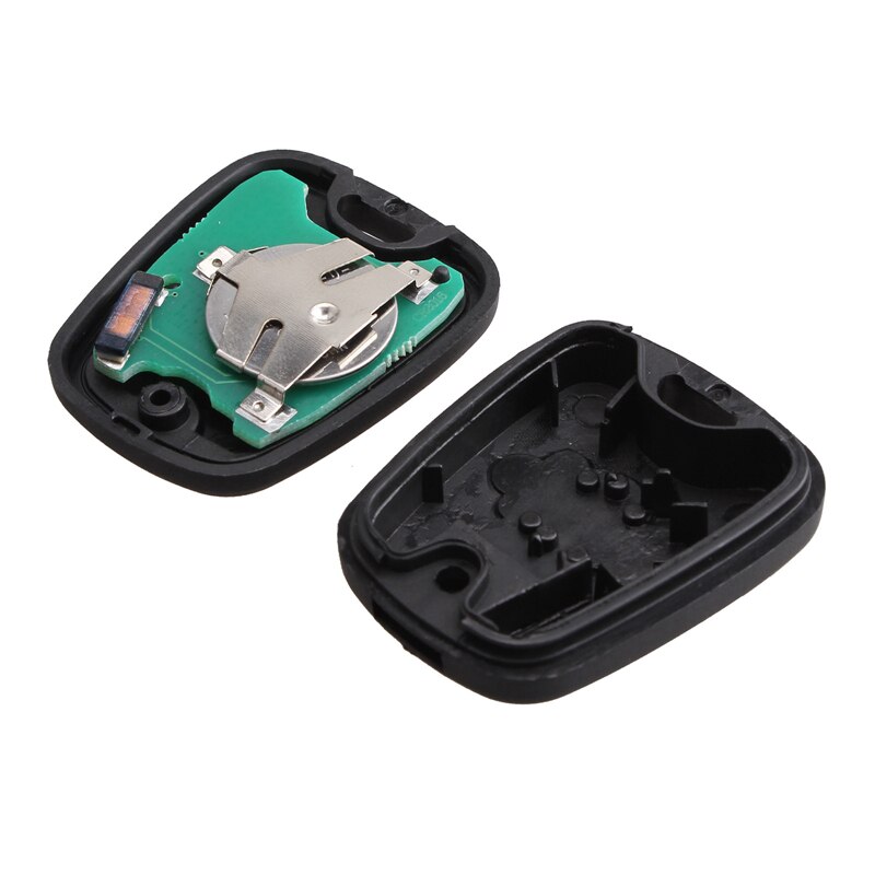 2 przyciski 433/434Mhz kluczyk samochodowy z pilotem robić PEUGEOT 206 207 kompletny klucz samochodowy PCF7961 żeton i ne73 ostrze