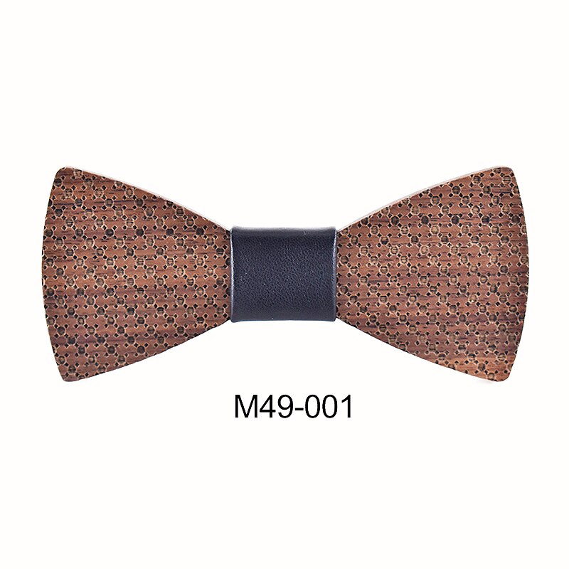 Zdjmeitrxdoow mærke til mænd polkaprikkede butterfly træsløjfe ægteskab bryllup krawatte butterfly til mænd: M49-001