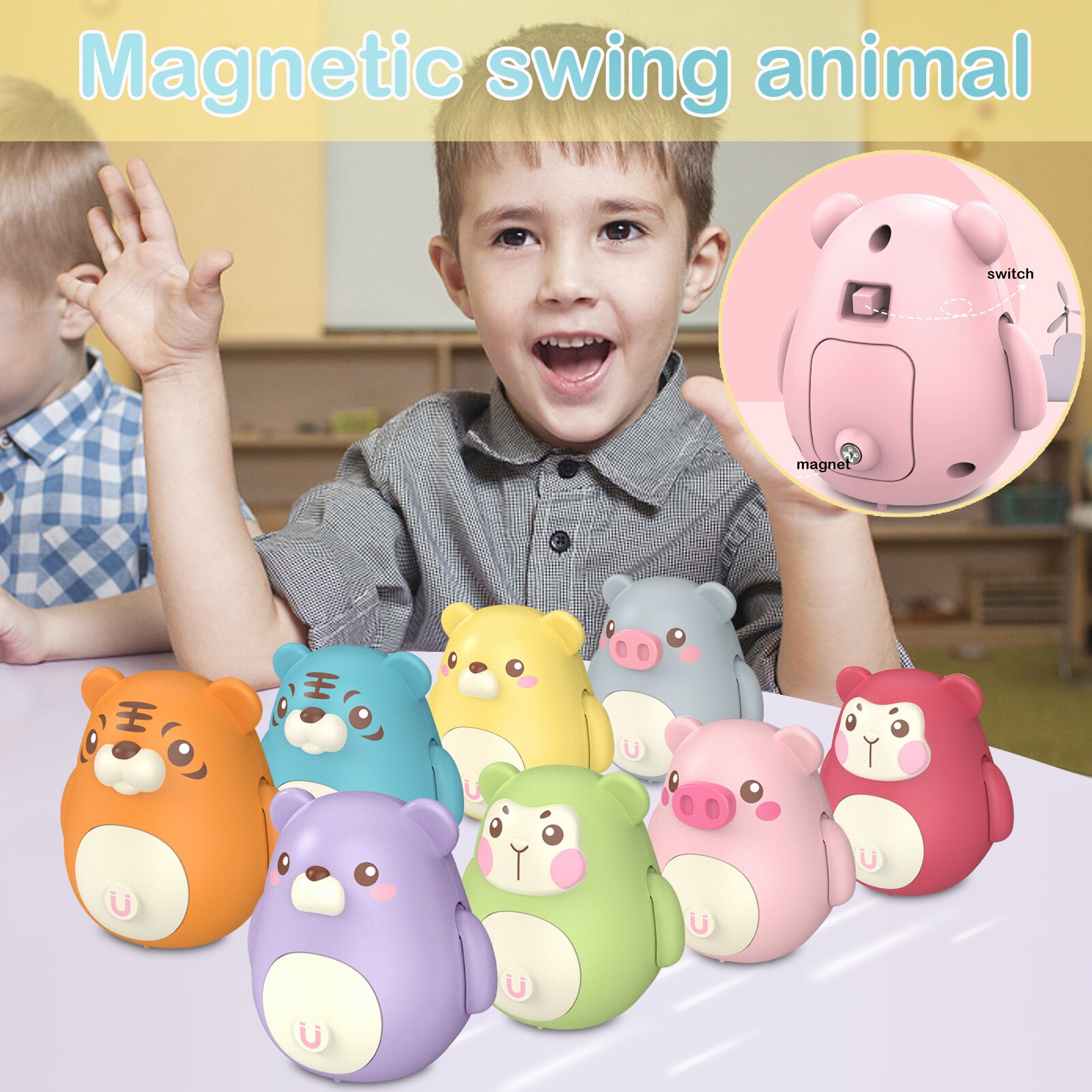 elektronische tiere spielzeug Elektronische Tiger Schwein Affe haustiere Spielze... – Grandado