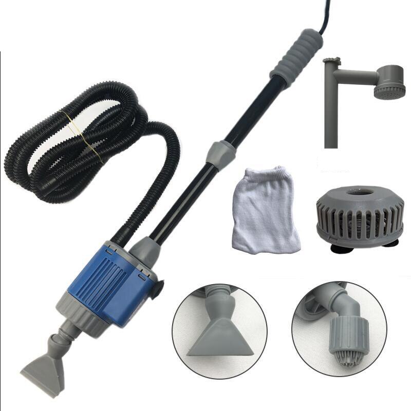 28W Elektrische Aquarium Water Verandering Pomp Aquarium Schoonmaken Tool Water Changer Bodemreinigers Filter Pomp Us Plug: Default Title