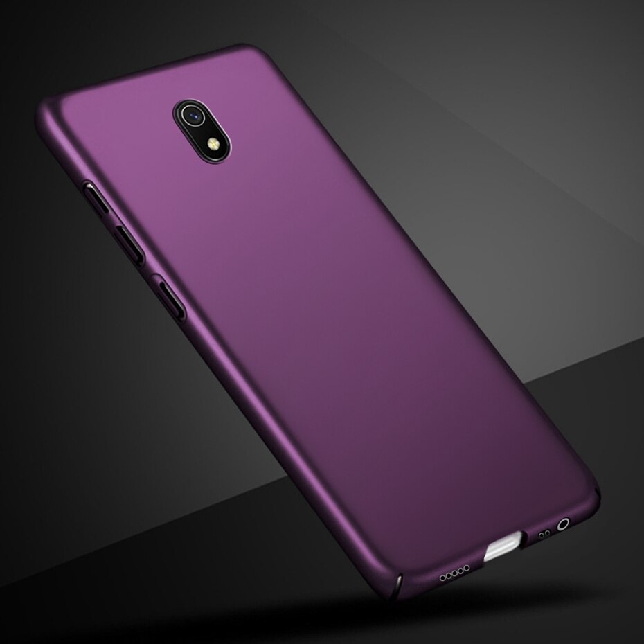 Luxe Hard Plastic geval Voor Xiaomi Redmi 8A Case op Telefoon Case Redmi 8A 8 EEN back Case op Voor fundas Xiaomi Redmi 8A 8 A8 Cover: Purple