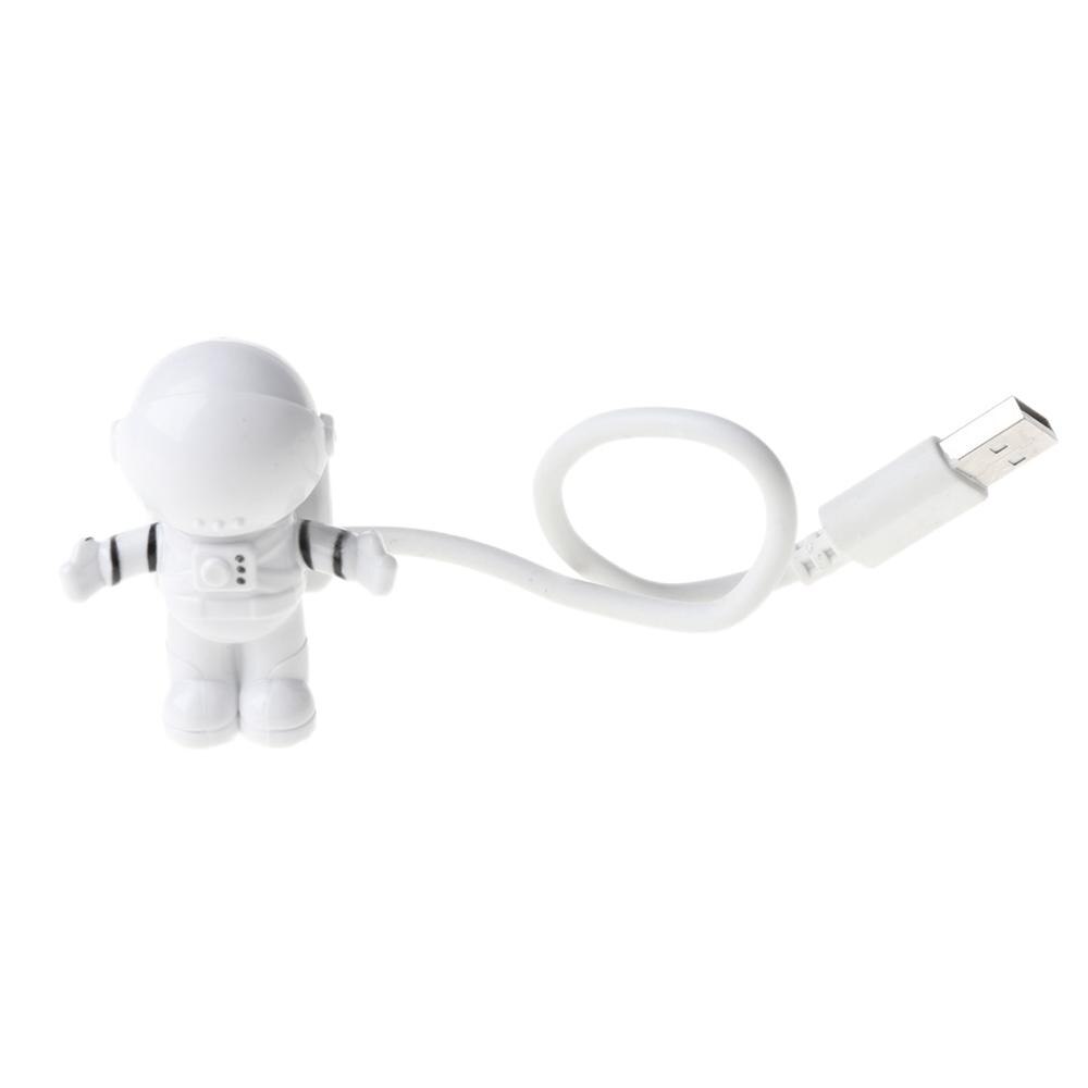 Spaceman Astronaut LED Flexible USB Light Night Light for Kids Toy Laptop PC Notebook