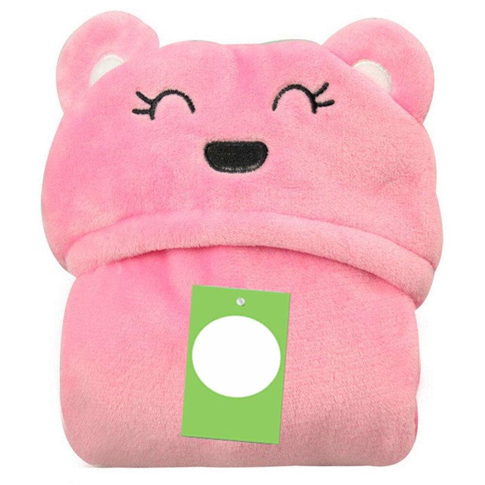 Mooie Animal Baby Badhanddoek Kinderen Hooded Handdoeken Zacht En Comfortabel Pasgeborenen Baby Badjas Kids Hooded Strand Cape Handdoek: PJ3589L