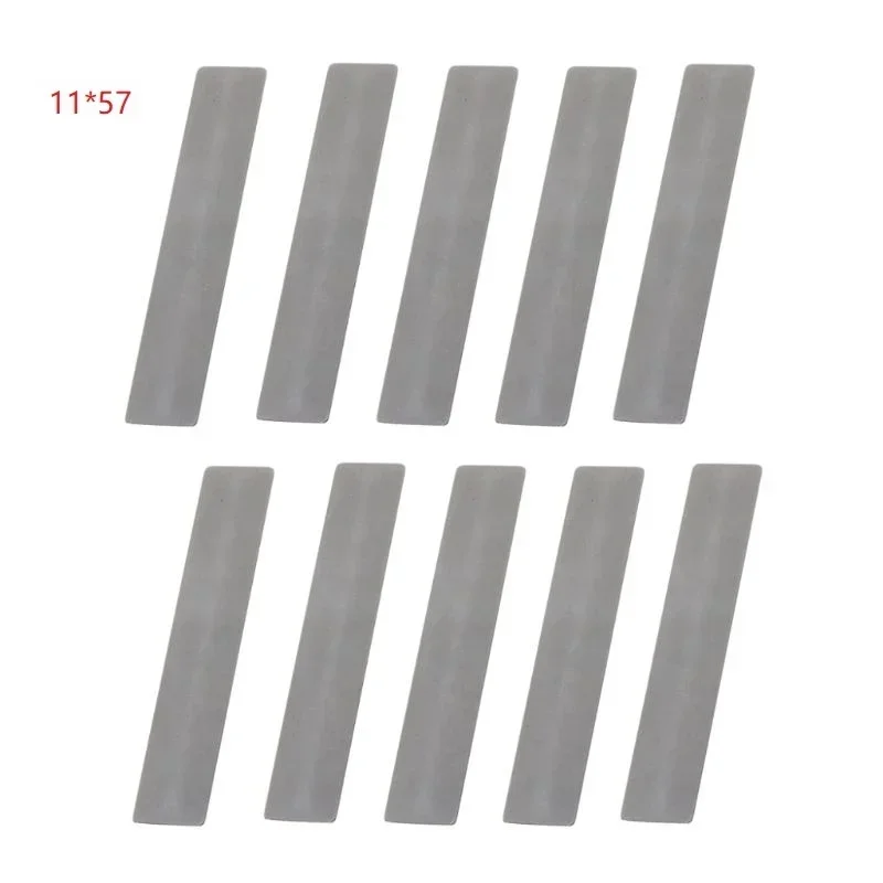 10pcs Piston Compressor For Valve Plate Reed Plate Steel Shrapnel Spacer Air Compressor Spare Parts Pneumatic Parts ﻿: Red