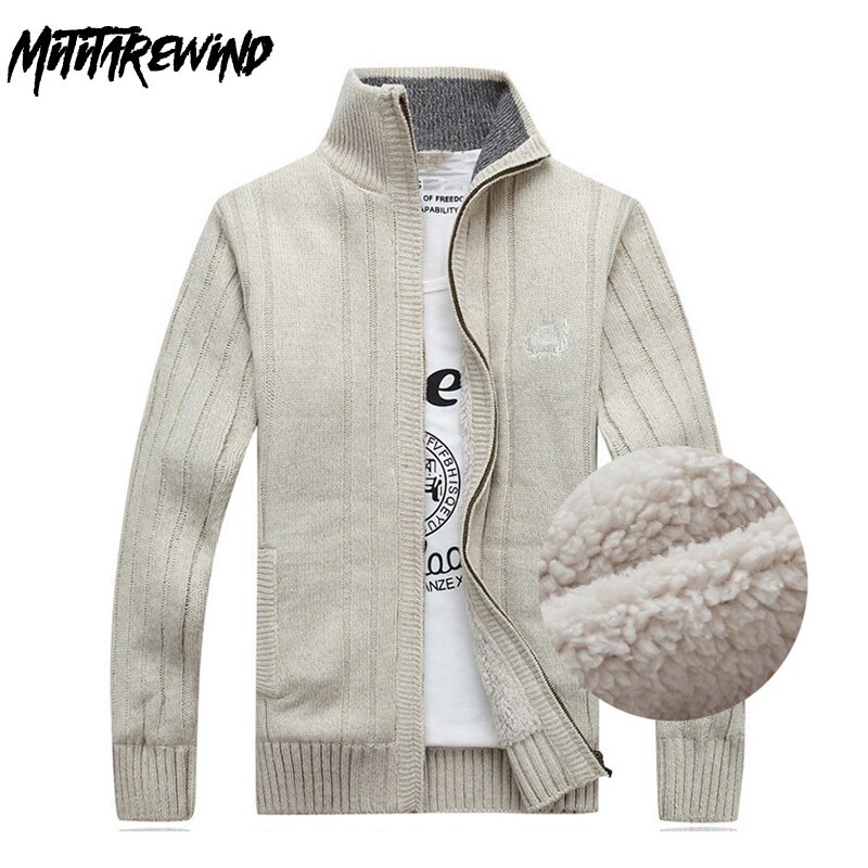 Opruiming wintertrui heren vest heren fleece standaard wollen trui heren pull homme vest heren bovenkleding jassen