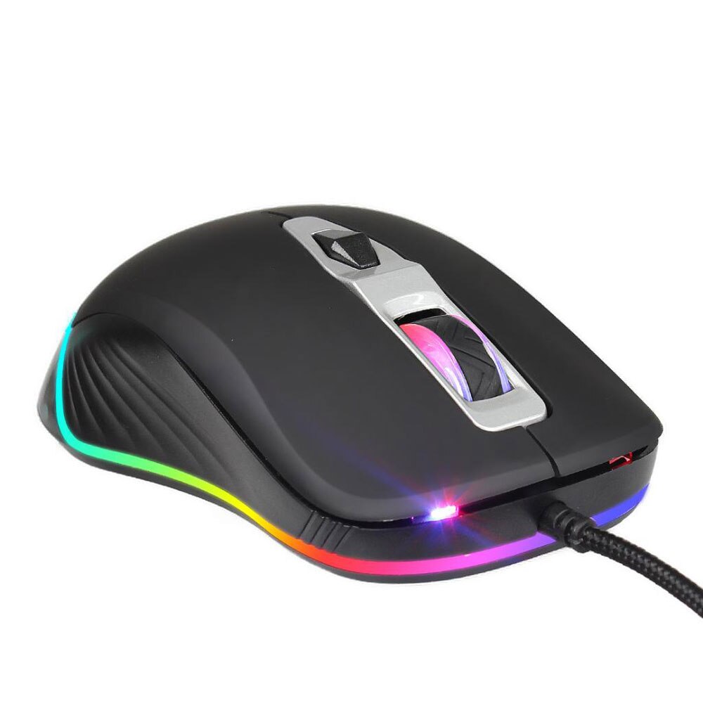 1200 1600 2400 3200DPI Gaming Mouse Adjustable 3200 DPI Optical Sensor 7 RGB Back Lighting Game Mice For Computer Laptop PC