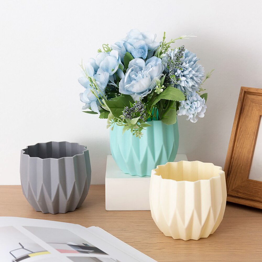 Hogar Oficina Decoración macetas para plantas flores interior jardín planta suculenta olla pequeña plantador de plantas en macetas