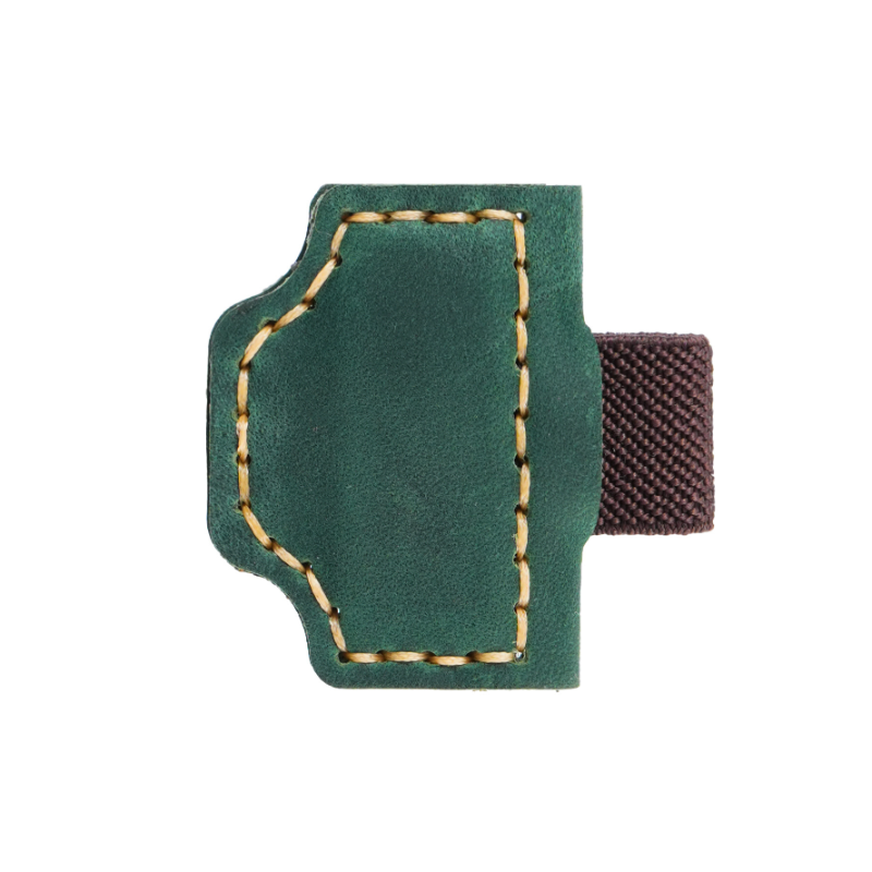 Magnetisches Leder-Lesezeichen, doppelseitige magnetische Schnalle, Magnet-Clip, Notizbuch, Buchmarkierungen, Seitenteiler, Schreibwarenzubehör: Weiß