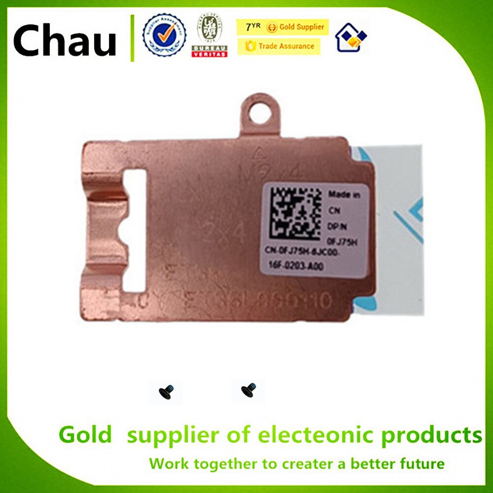 For Dell G15 Bracket 5510 5511 5515 Version M.2 SSD Support Bracket Hard Drive Mounting Metal X8MY9 0X8MY9 Card Heatsi: FJ75H