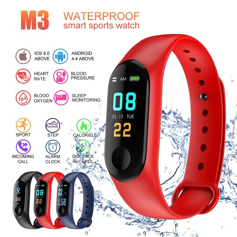 Smart Bracelet Heart Rate Monitor Pedometer Heart Rate Monitor Outdoor Fitness Equipment