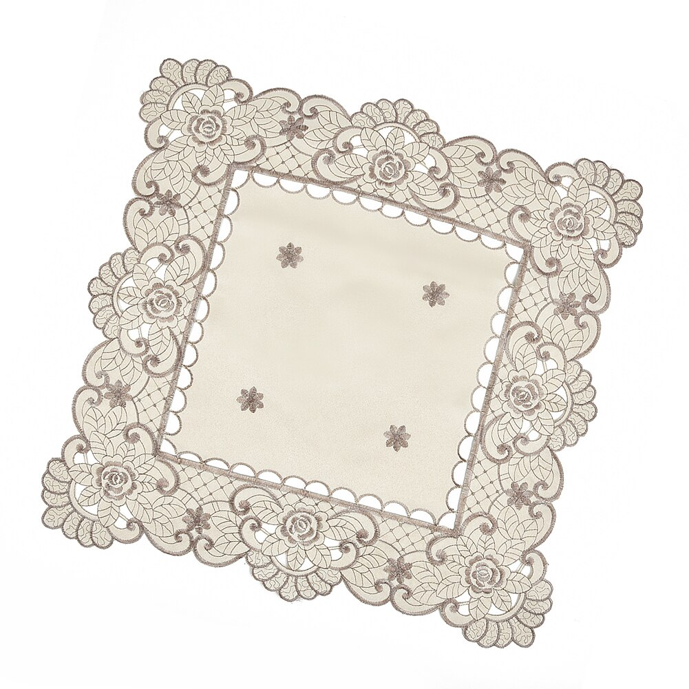 Floral Wedding Tablecloth Dining Centerpiece Table Runner Cover Banquet Washable