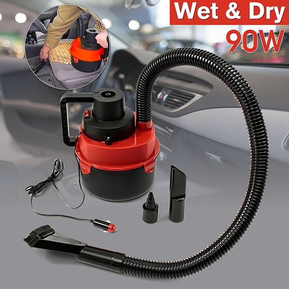 Mini aspirateur Rechargeable pour voiture, puissant, 90w, Portable, sec et humide, pour véhicule, maison, poils d'animaux de compagnie: Default Title