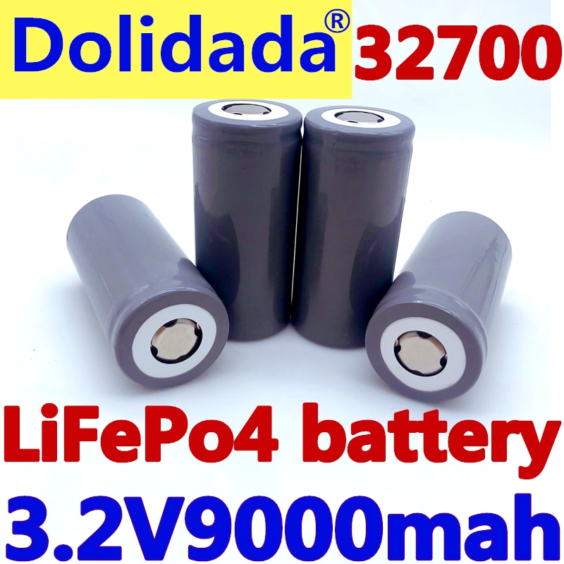 Originele 3.2 V 32700 9000 32700Mah 9000 Mah Batterij LiFePO4 55A High Power Maximale Continue Afvoer Batterij
