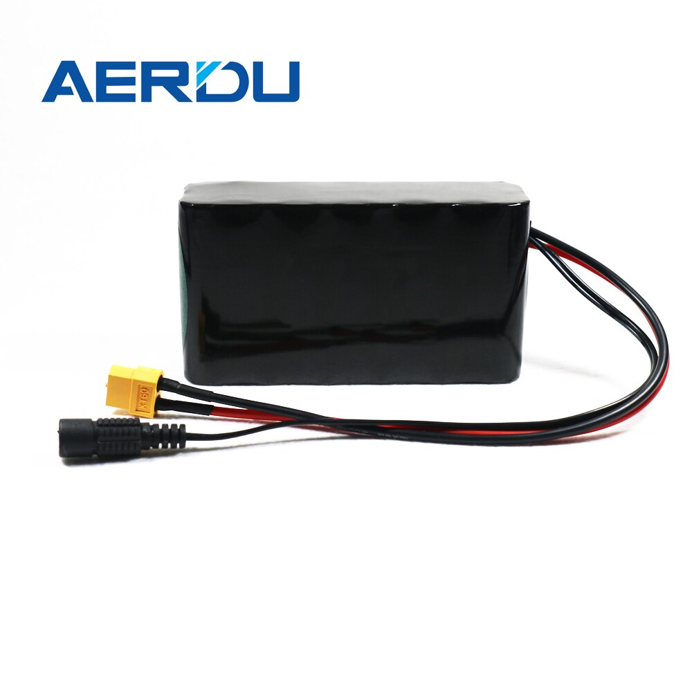 AERDU 2S6P 7.4V 7.2V 21ach 8.4V 18650 akumulator litowo-jonowy 3500mah komórka 40A BMS 240wat wysoka moc zwiększenie napięcia rozszerzenie M365