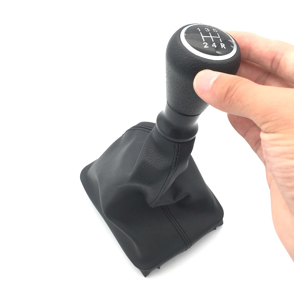 Perilla de palanca de cambios de coche, pomo de palanca de cambio de mano, funda equipo de polvo, Bola de mano para Peugeot 206 406