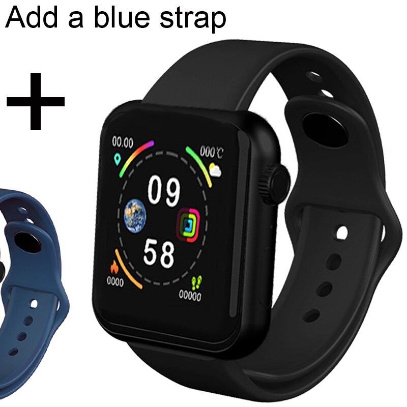 Y68 max bloeddrukmeter smartwatch waterdicht heren dames smartwatch hartslag fitness tracker horloge digitaal horloge  d20: Toon 4