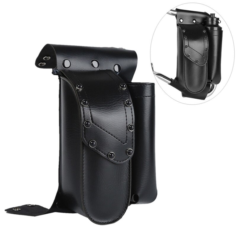 Motorcycle Saddlebag Guard Bag Water Bottle Holder For Harley Touring Road King Electra Street Glide FLHR 1993