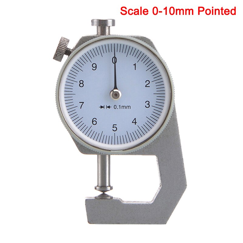 High-precision Digital Thickness Gauge Thickness Gauge High-precision Digital Display Measuring Pearl Diameter Caliper _WK: scale 10mm pointed