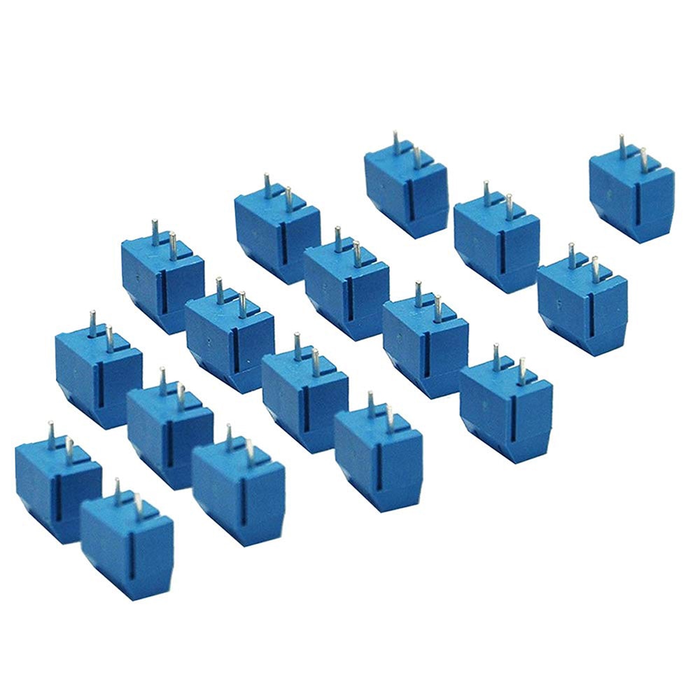 SV-60Pcs 5mm Pitch 2 Pin & 3 Pin PCB Mount Screw Terminal Block Connector for Arduino (50 x 2 Pin, 10 x 3 Pin): Default Title