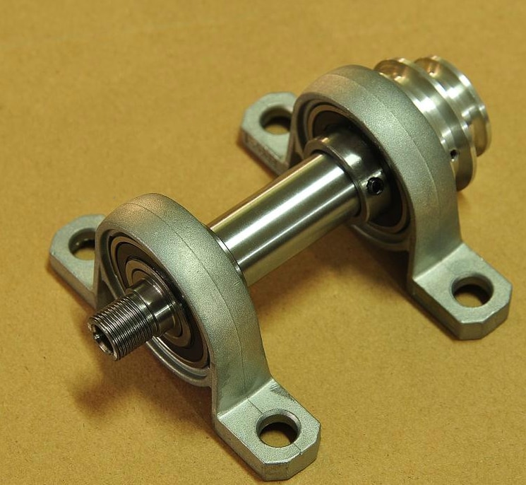 Własne wrzeciono tokarskie, gwint: M14 * 1, otwór przelotowy: 8.5mm, średnica wrzeciona 20mm: Default Title