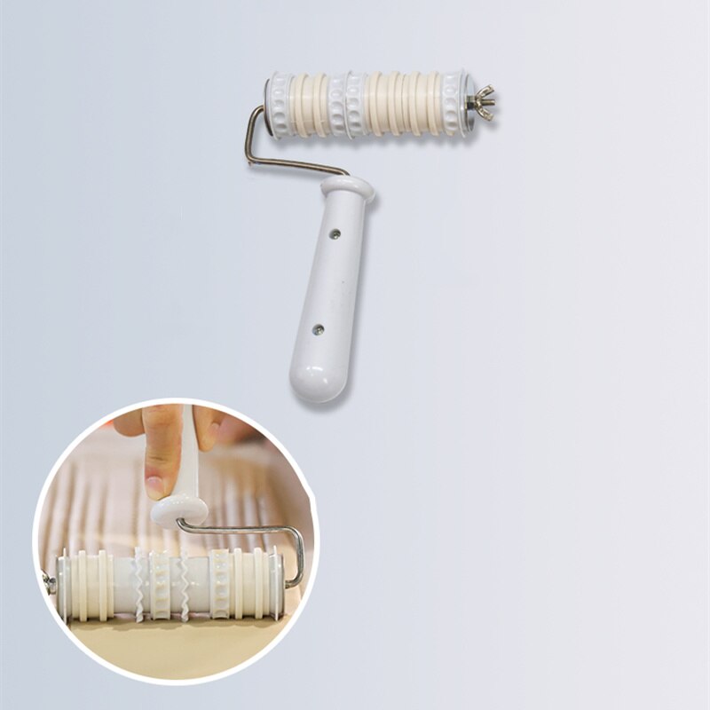 Pottery Clay Plastic Embossing Stick Roller Tools Texture Printing Blank Roller DIY Mud Forming Embossing Tools Multi-Piece Set