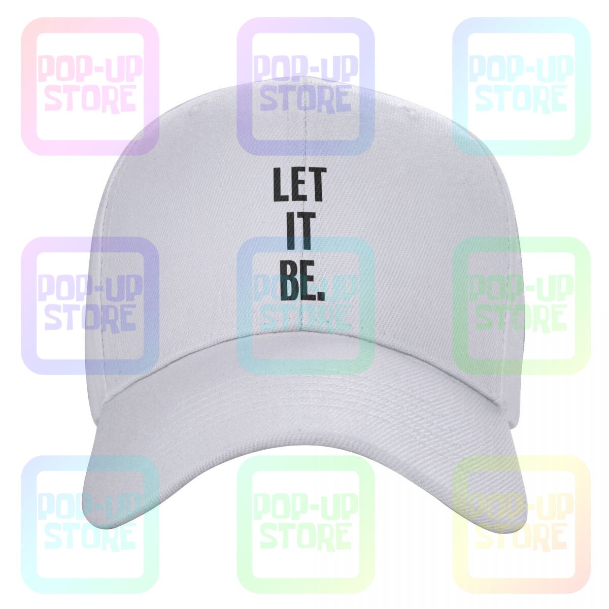 Gorra de béisbol Let It Be Tumblr, gorra de béisbol de la mejor música para conductores de camiones, , grandes ofertas, el mejor vendedor: Blanco