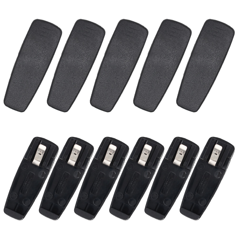 Lot de 11 clips de ceinture pour Radio Motorola, pour modèles EP450, DP1400, CP040, CP200, CP140, CP180, MP300, A8, BPR40, PR400, dp450, Xir, P3688, GP300