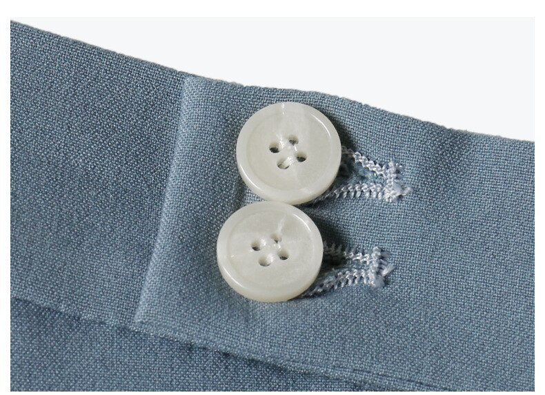 Zogaa zomer herfst heren pantalon koreaanse versie slanke voeten rechte pantalon katoenen smart casual herenbroek