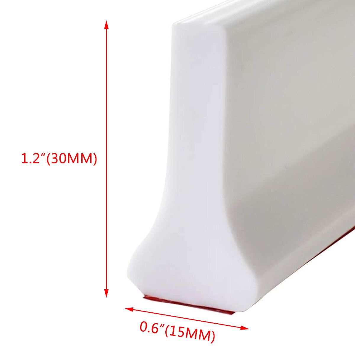 30mm hoogte badkamer waterstopper keuken aanrecht waterkering strip buigbare badkamer douche drempel waterkering
