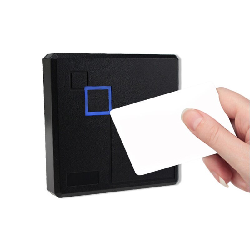 IP65 Waterproof RFID Reader Access Control Card Reader 125KHz/13.56MHz Smart Card Keypad Lock with LED For Door Security System