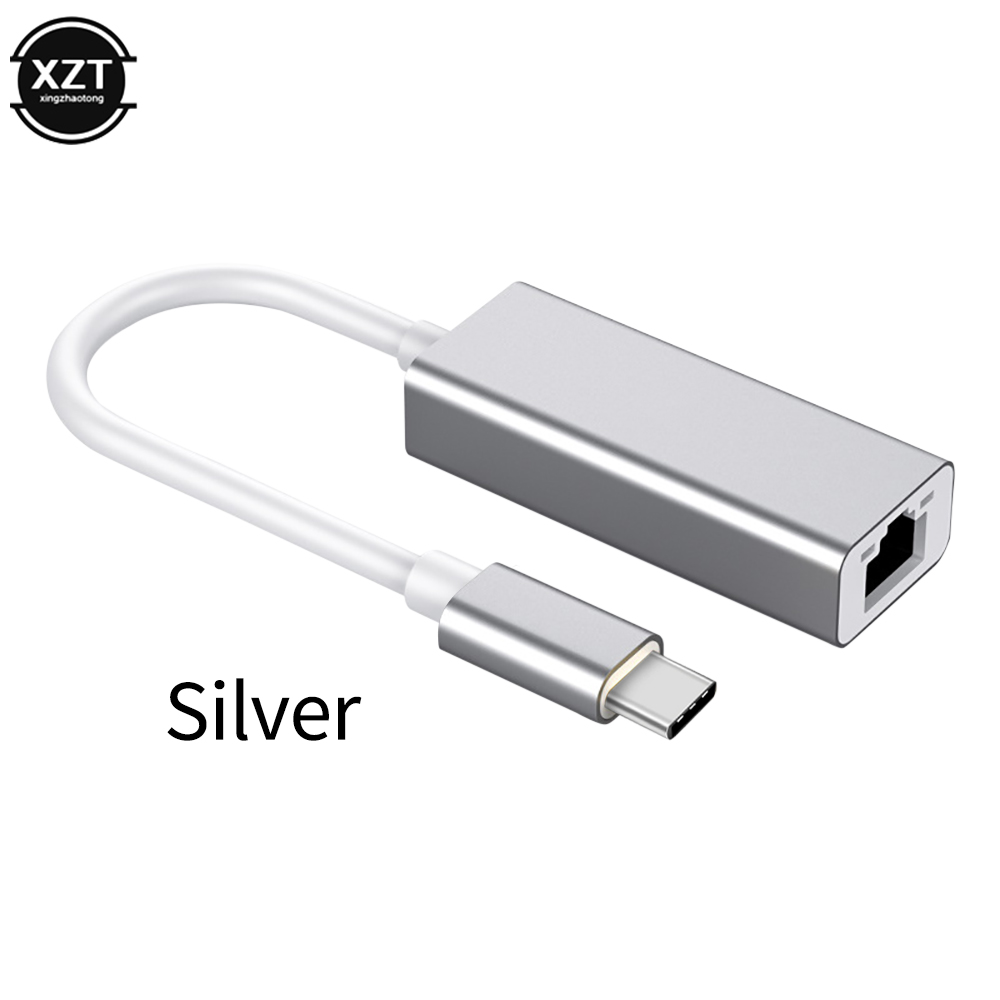 Adaptateur Ethernet USB type-c USB-C vers RJ45 Lan, carte réseau, pour MacBook Pro, Samsung Galaxy S9/S8/Note 9
