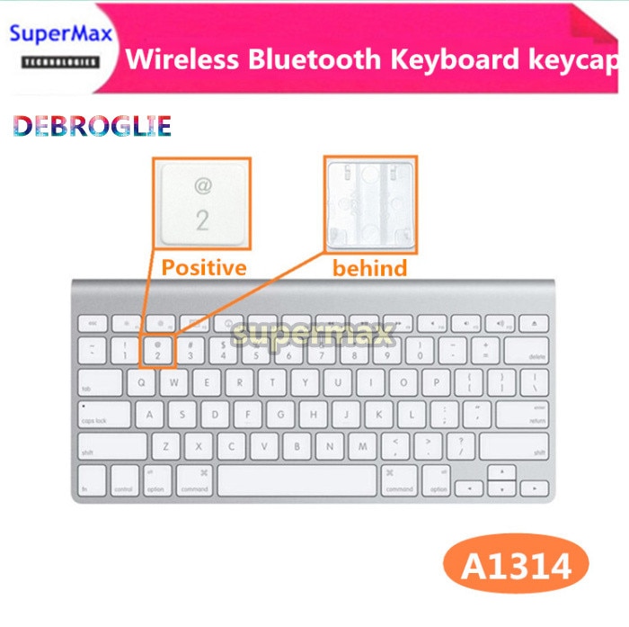 Standaard Editie Engels Editie Draadloze Bluetooth Toetsenbord keycap A1314 keycap nummer 2