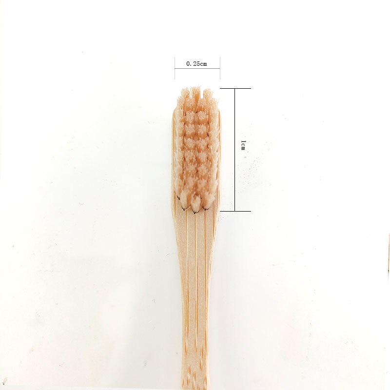 Di bambù Spazzolino Da Denti con il tappo-in di Ricambio Teste della Spazzola Cambiamento Testa ToothBush Cura Dei Denti Spazzole per Pulizia per I viaggi Soggiorno Bagno