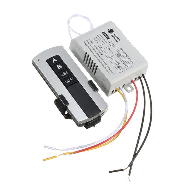 1 2 3 Way 220 V Handleiding Digitale Intelligente Afstandsbediening Schakelaar LED Verlichting 220 V Draadloze Splitter Sub-controle: 2 Way