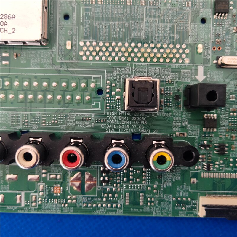 Goede Test Voor Samsung BN41-02098C Moederbord UA40H5100AW CY-GH040BGSV1H UE40H5040AW UE40H5000 Main Board