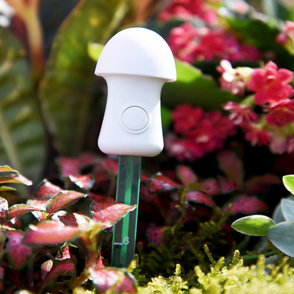 Soil Moisture Sensor Dual Testing Modes Real-time Plant Soil Moisture Detector Watering Warning Tester Tool with Scale Mark