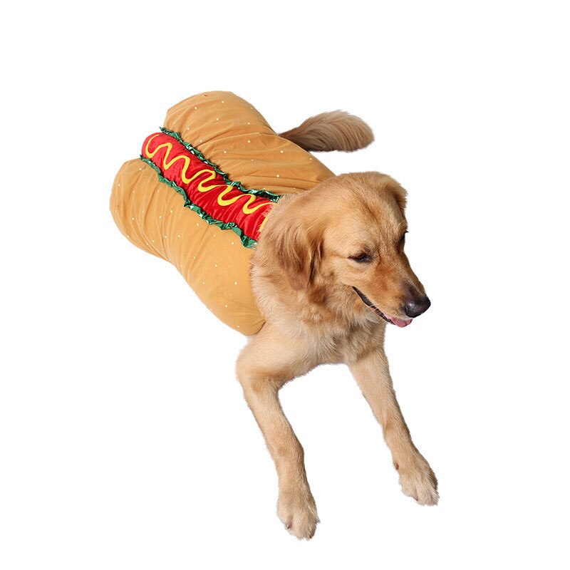 Animal de compagnie Dog Burger déguisement mignon drôle Cosplay chien vêtements chat vêtements pour petits chiens moyens chats Perros Gatos