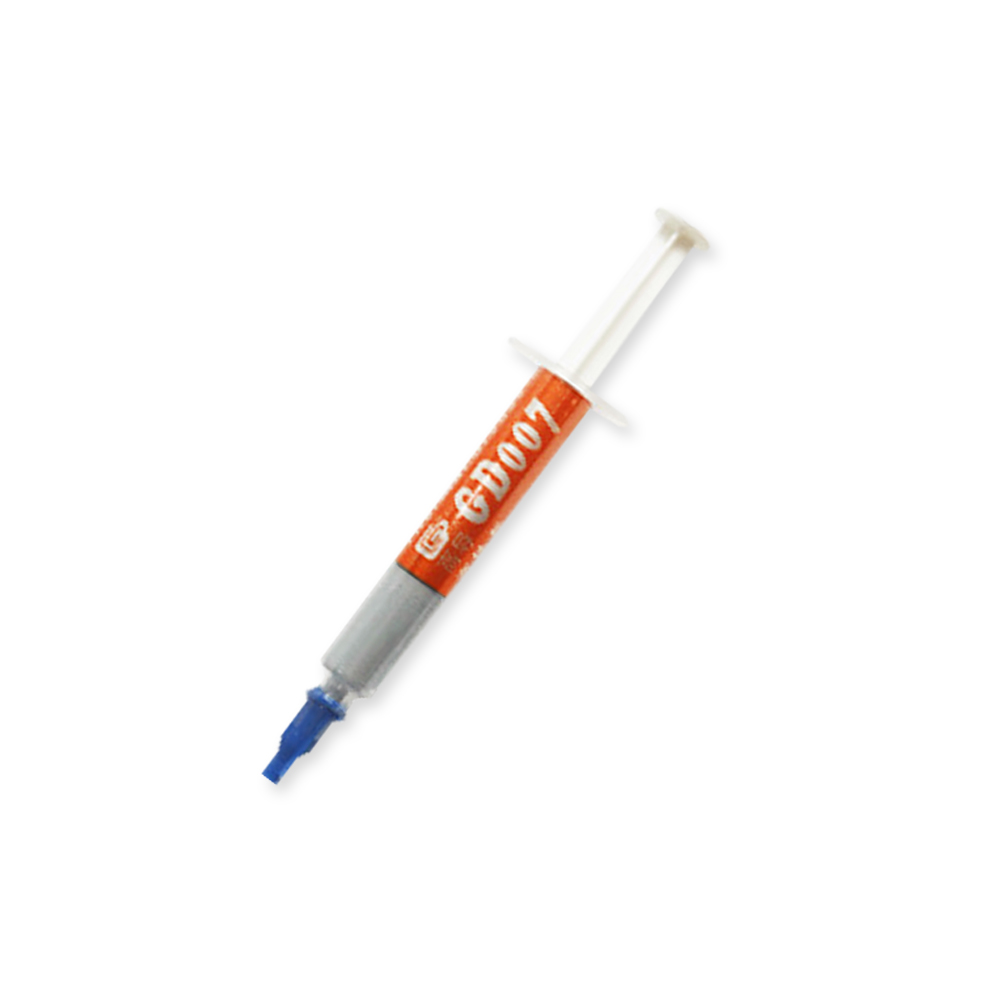 GD007 – pâte de graisse thermoconductrice, ventilateur de refroidissement, plâtre de Silicone, composé de dissipateur thermique haute Performance 6.8W/mk