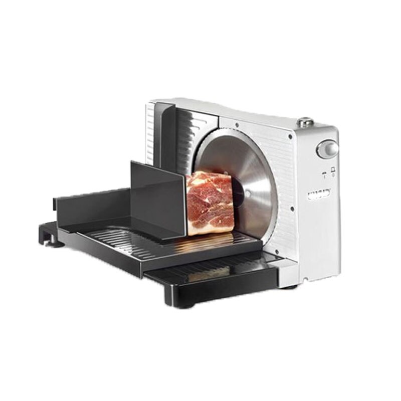 110V~220V Bread Meat Slicer Electric Meat Cutter Semi Automatic Household Foldable Toast Beef Lamb Roll Cutting Machine